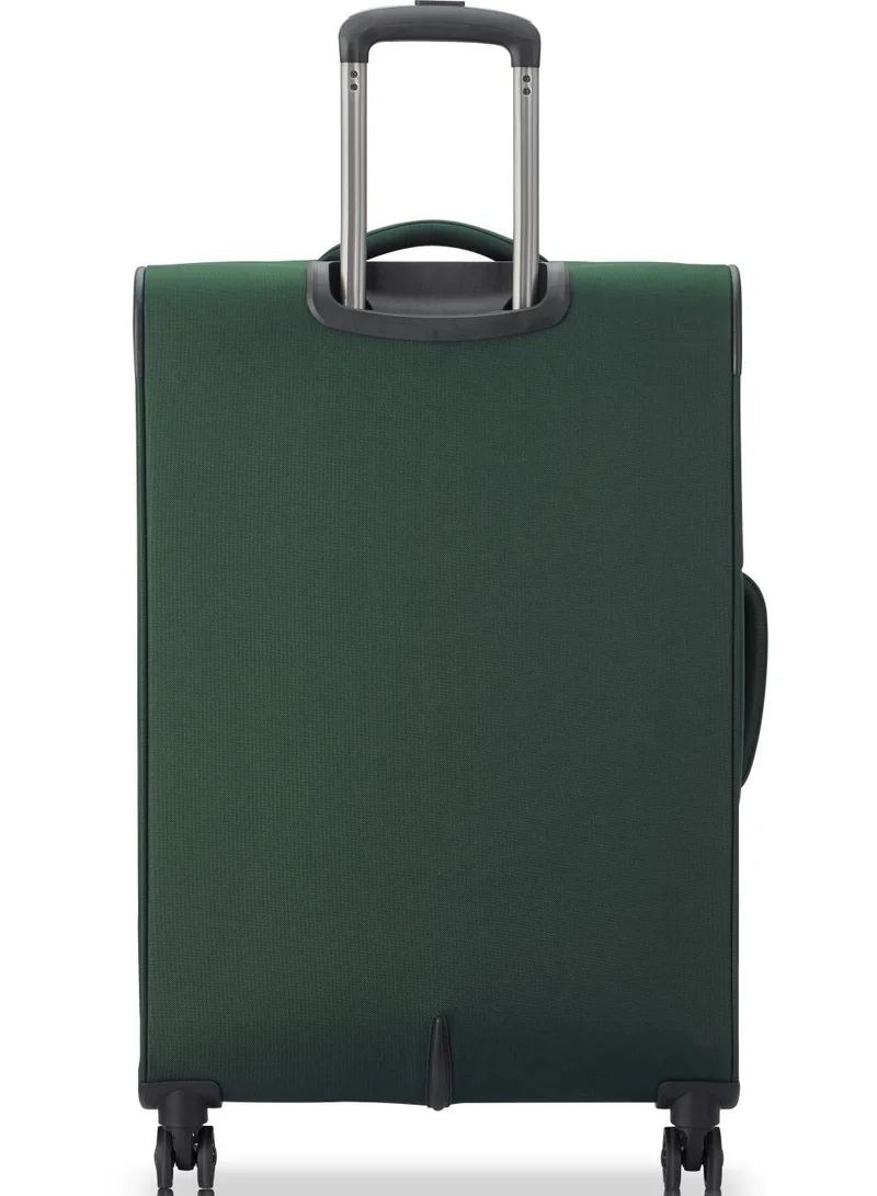 DELSEY Paris Securitech Vanguard By Delsey Paris 70 Cm Expandable 4 Double Wheeled Check-In Luggage Trolley Case - Khaki